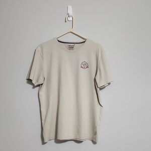 Blend Beige Siracha Graphic 100% Cotton T-Shirt Size XL Extra Large